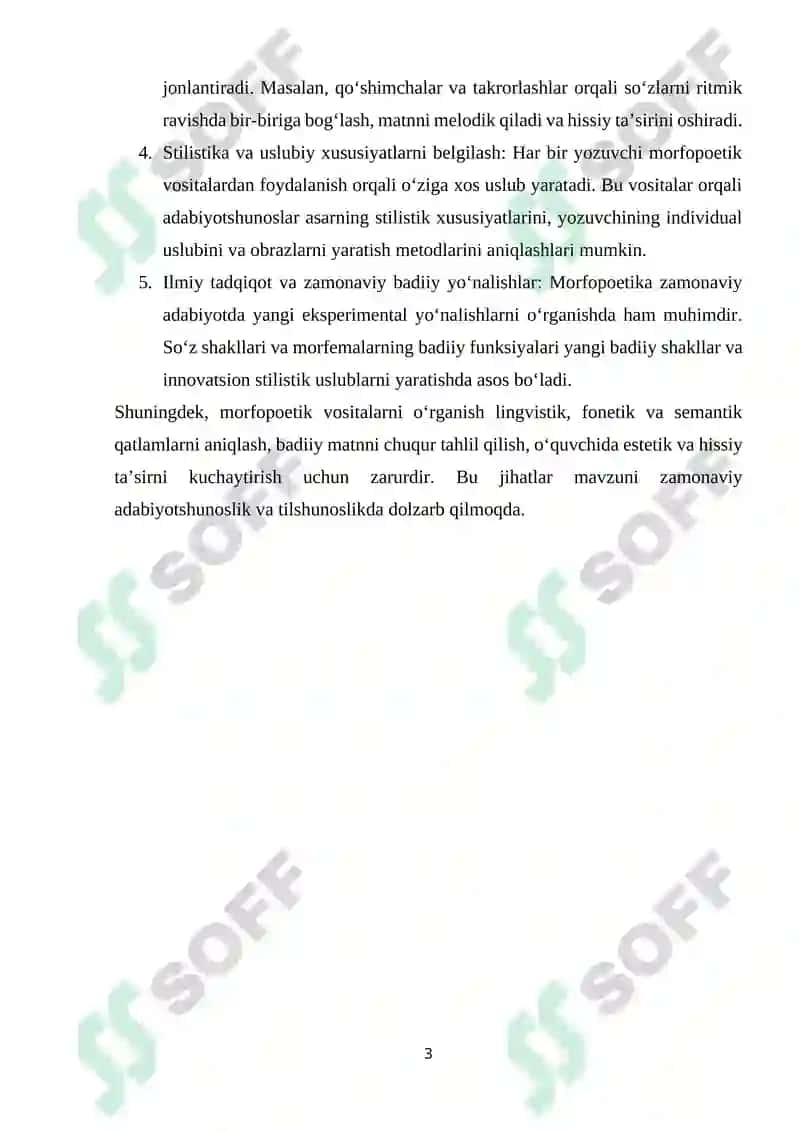 Badiiy matnda morfopoetik vositalar 3