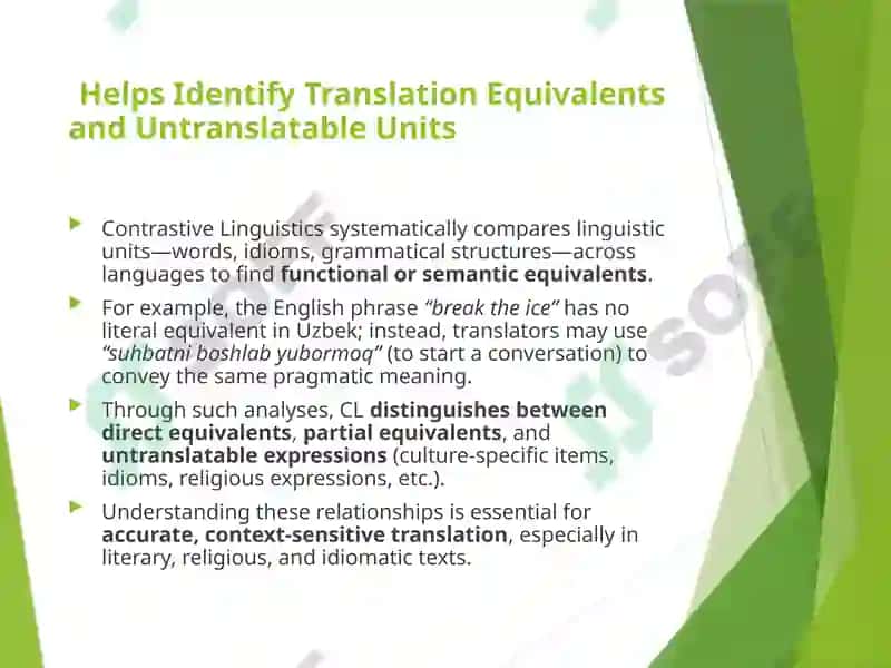 Interdisciplinary Character of Contrastive Linguistics 3