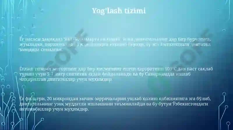 To'rt taktli dvigatellarning ishlash prinsipi 3