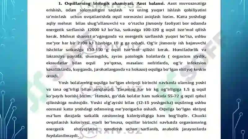 oqsilarni hazm bolishi 3