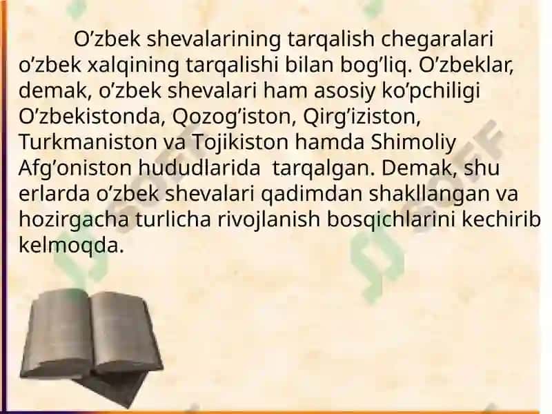 O'zbek shevalarining tarqalish hududlari 3