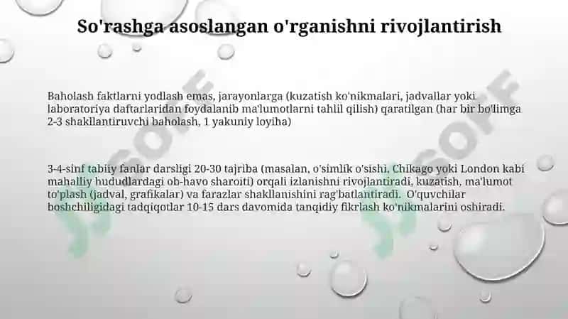 3-4-sinflarda "Tabiy fanlar" darsligi 3