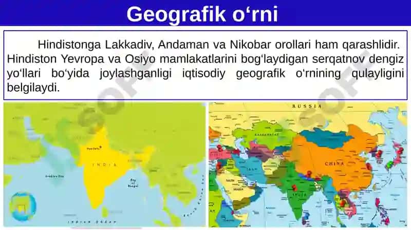 Hindiston Respublikasi Geografiyasi 3