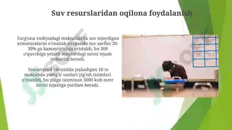 Ekologik toza maktabimiz 3