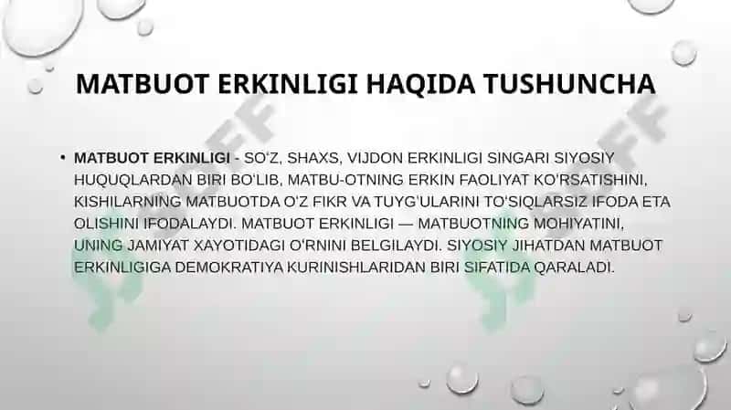 Matbuot Erkinligi 3
