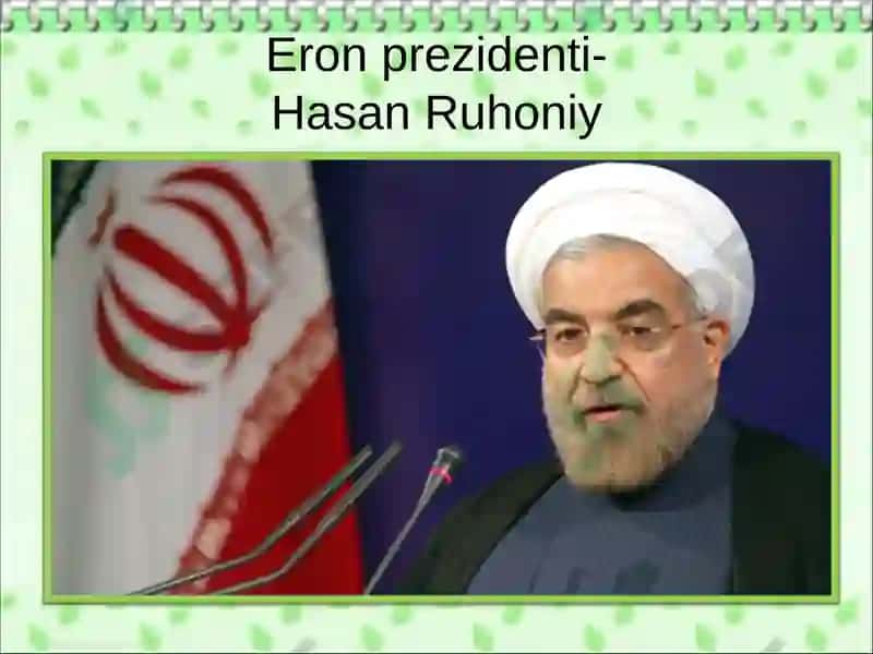 Erоn Islom Respublikasi 3