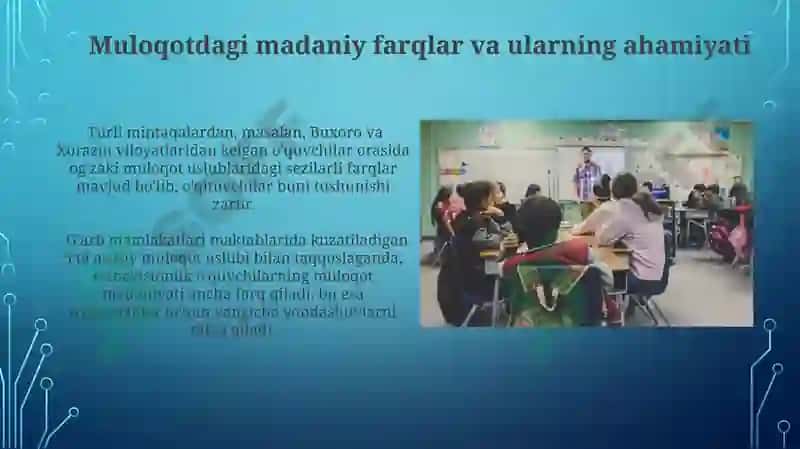 Muloqotdagi madaniy farqlar va ularning ahamiyati 3