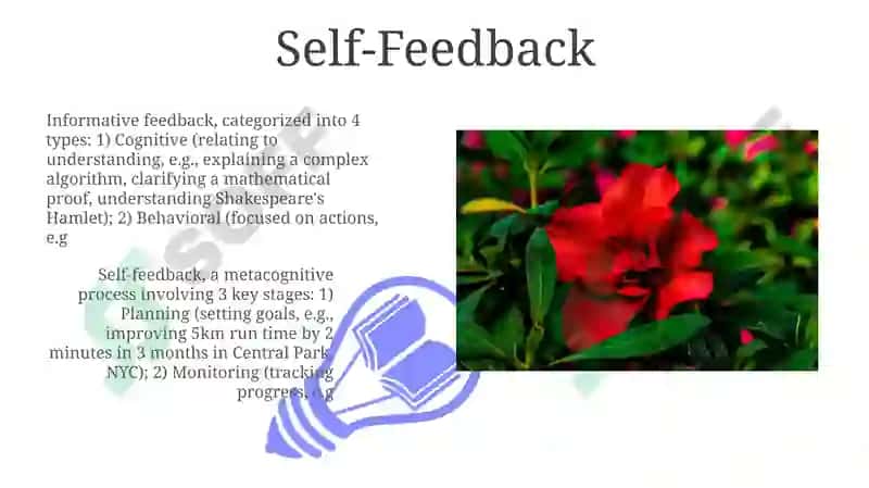 Types of Feedback 3