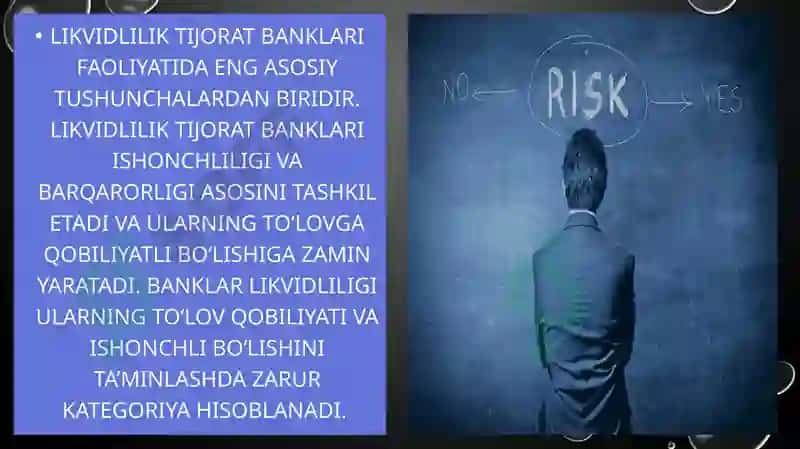 Likvidlik va miyozli moliyaviy barqarorlik 3