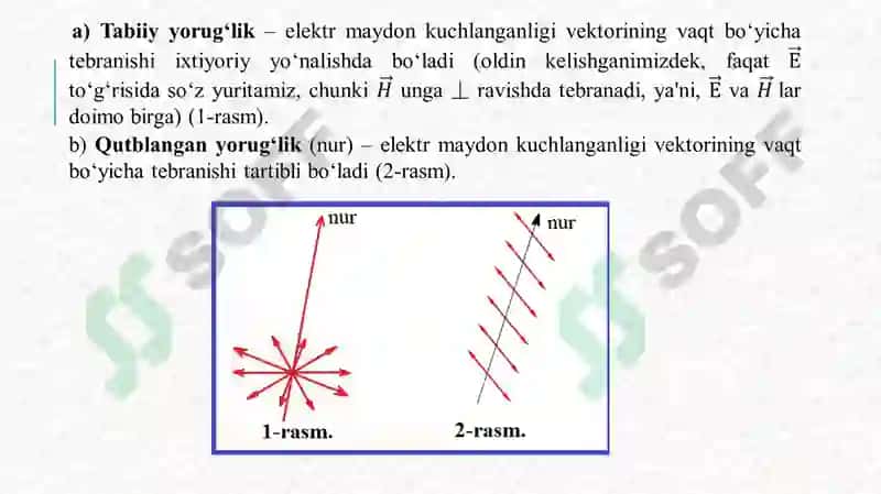 Yorug‘likning qutblanishi 3