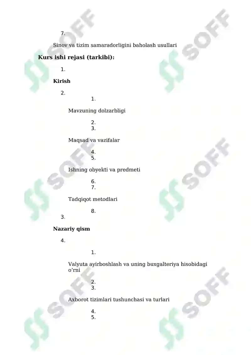 LOYIHALASH  UMUMIY KARYERA UCHUN 3