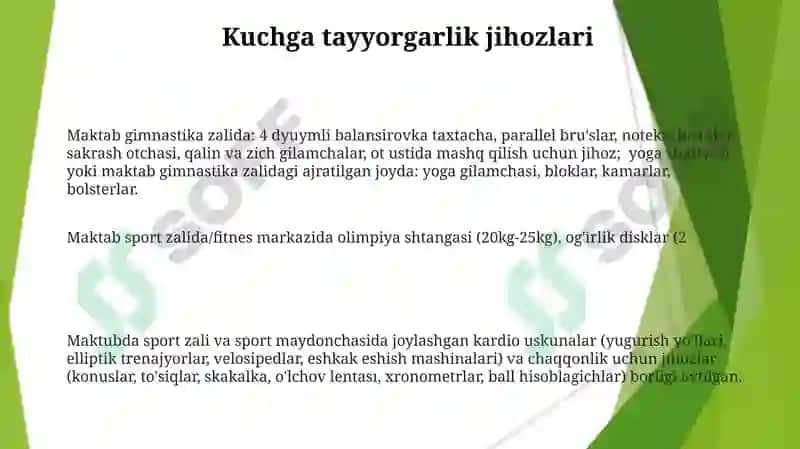 Jismoniy tarbiyaning vositalariga tavsif 3