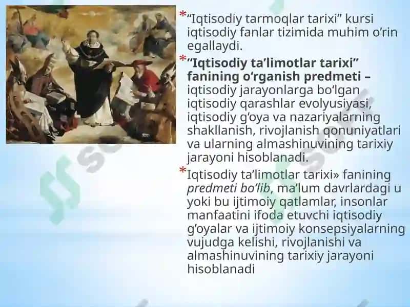 Iqtisodiy ta’limotlar tarixi 3