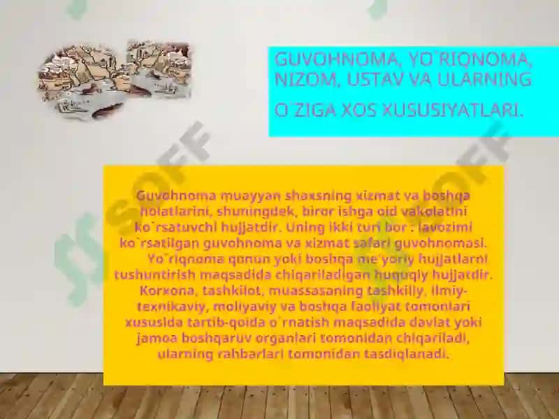 TASHKILIY HUJJATLAR 3