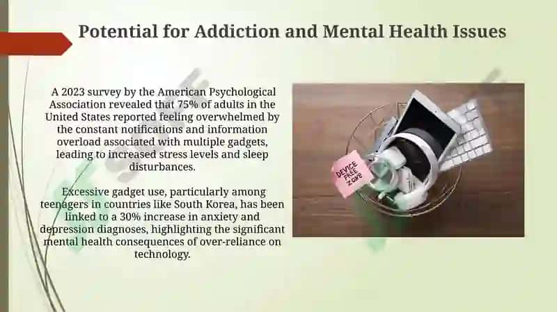 Advantages and disadvantages of using gadgets 3