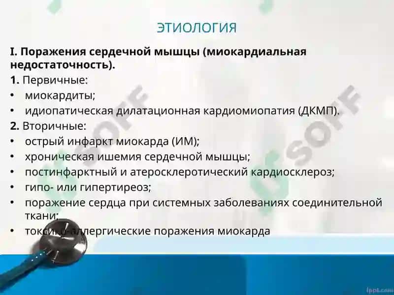 Хроническая сердечная недостаточность 3