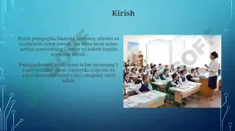 Pedagogika fanining asosiy vazifalari 3