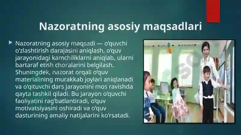 O‘quv jarayonida nazorat va hisobga olish funksiyalari 3