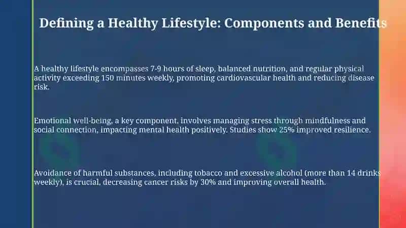 Healthy Lifestyle: Trends and Challenges 3