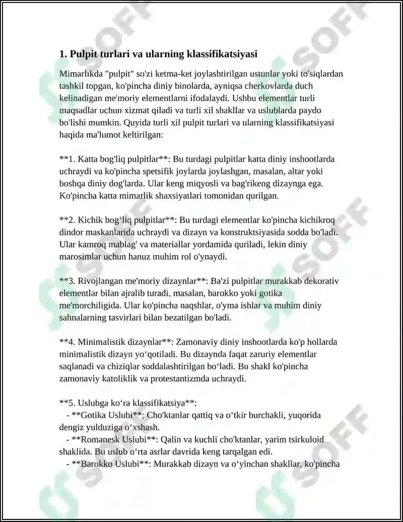PULPIT TURLARI KELIB CHQISH SABABI VA DAVOLASH 3