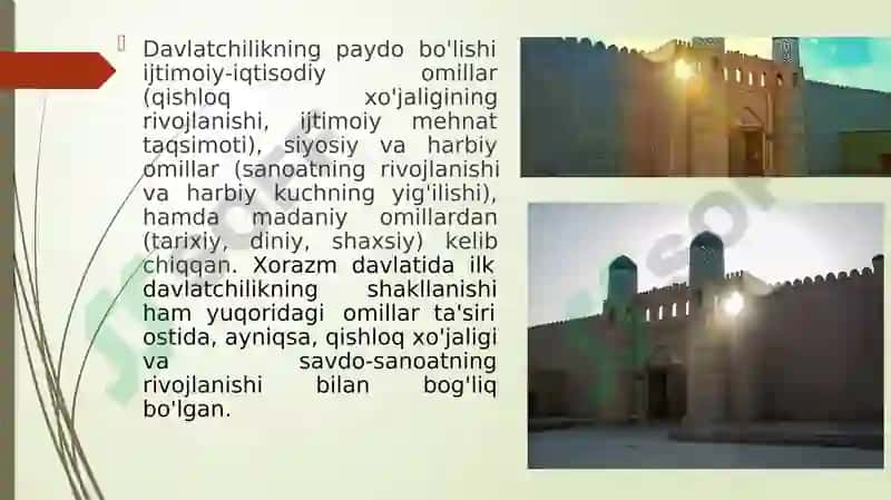 Xorazm Davlati Ilkdavlatlar Tarixi va Paydo Bo‘lishi 3