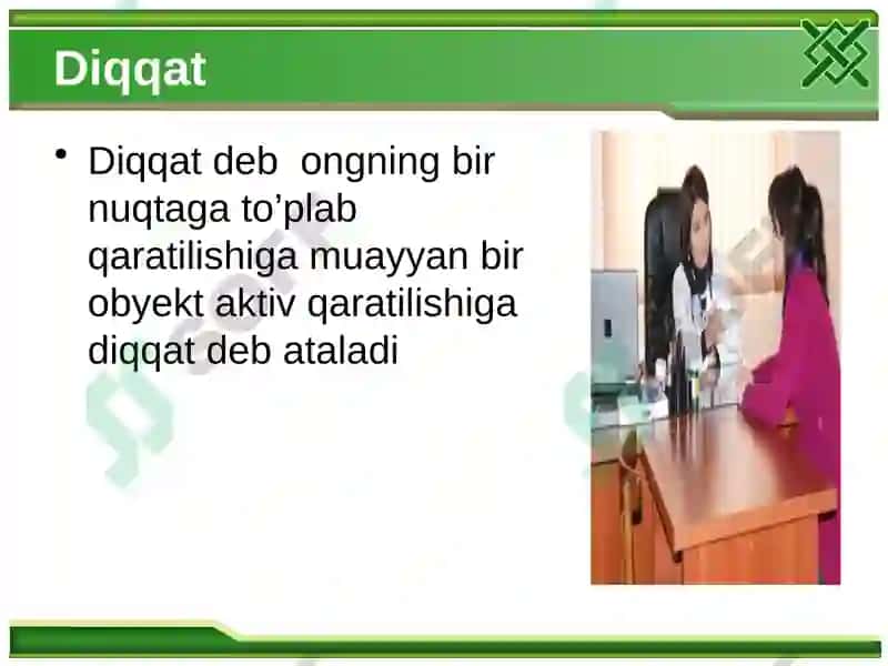 Diqqat va xotira 3