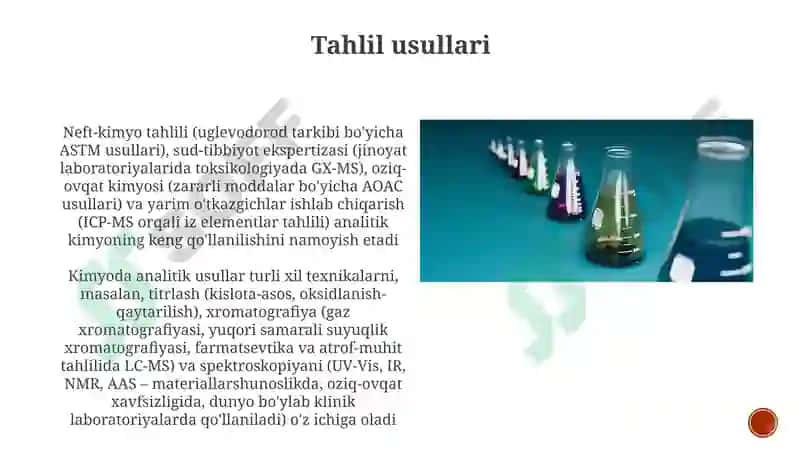 Kimyo sanoatida standart talablar 3