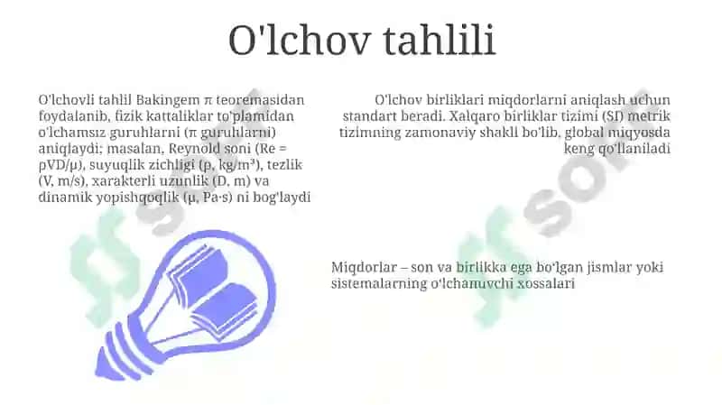 O'lchov birliklari 3
