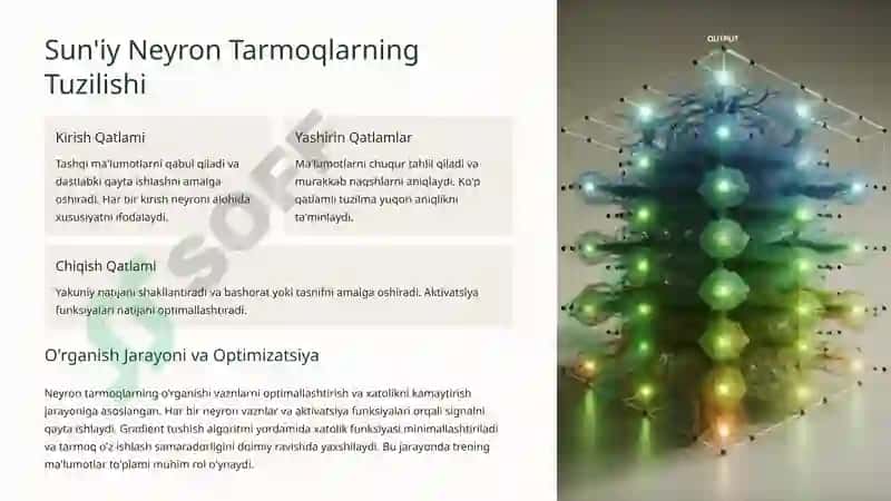 Sun'iy Neyron Tarmoqlarning Intellektual Boshqaruvdagi O'rni 3