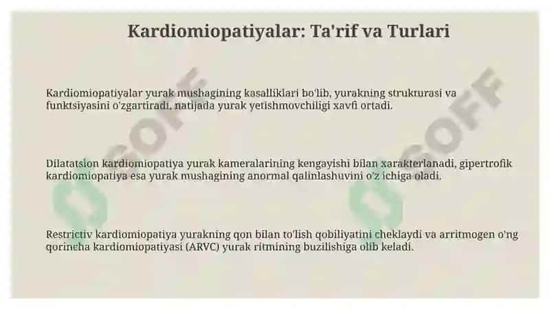 Kardiomiopatiyalar 3