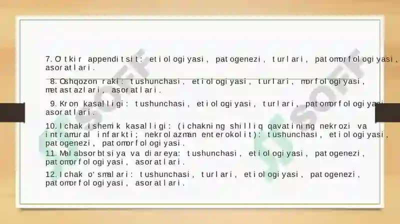Gastritlar,yara kasalligi,ishemik kasalliklari 3