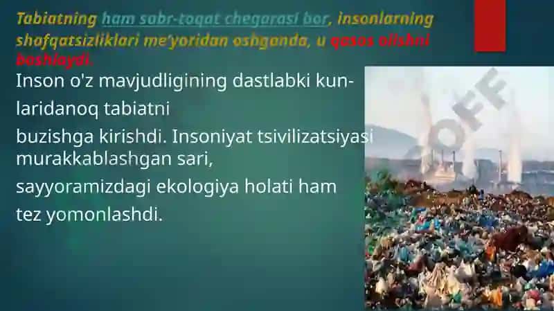 Iqlimo‘zgarishi va ekologik muammolar 3