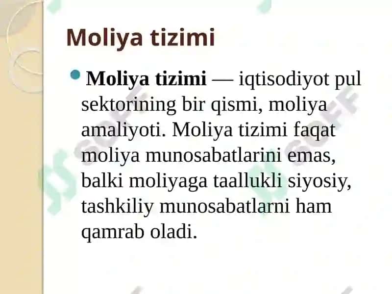 Moliyatizimi darqamlashtirish transformatsiyasi 3