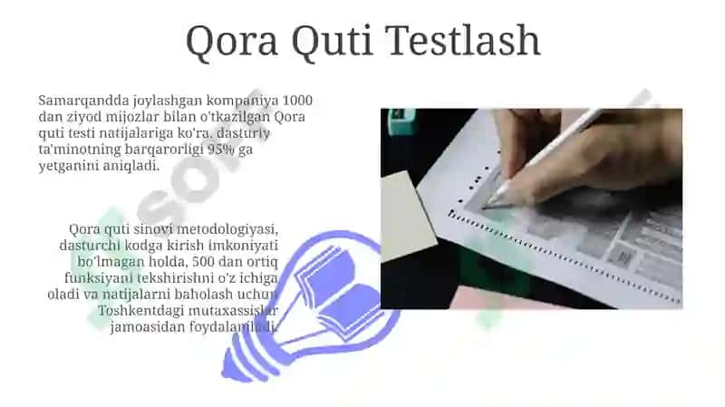 Qora Quti Testlash 3