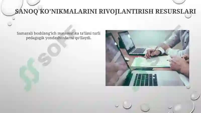 Sanoq Ko'nikmalarini Rivojlantirish Resurslari 3