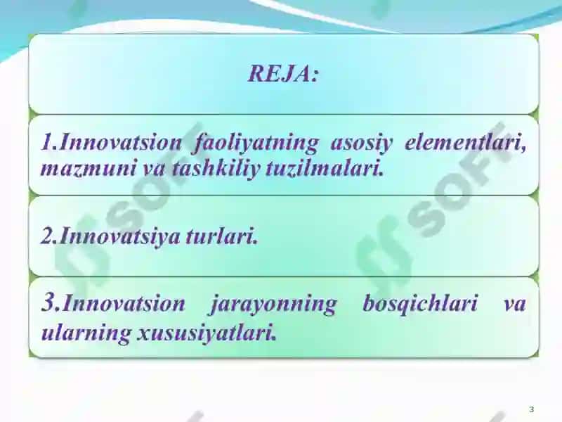 Инноватсион иқтисодиёт 3