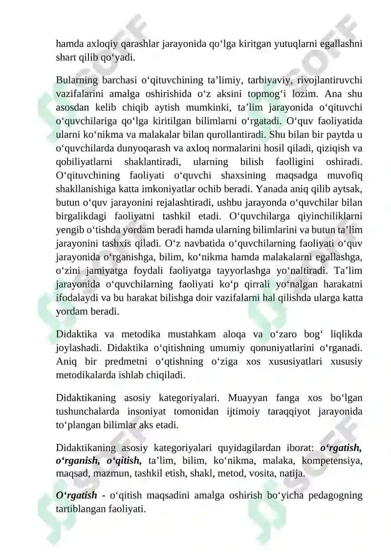 Ta'lim nazariyasi (didaktika) 3