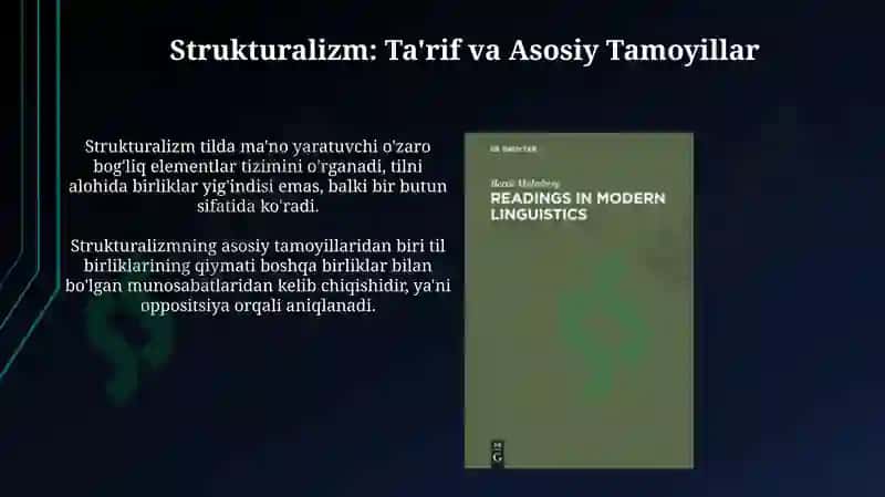 Strukturalizm: Ta'rif va Asosiy Tamoyillar 3