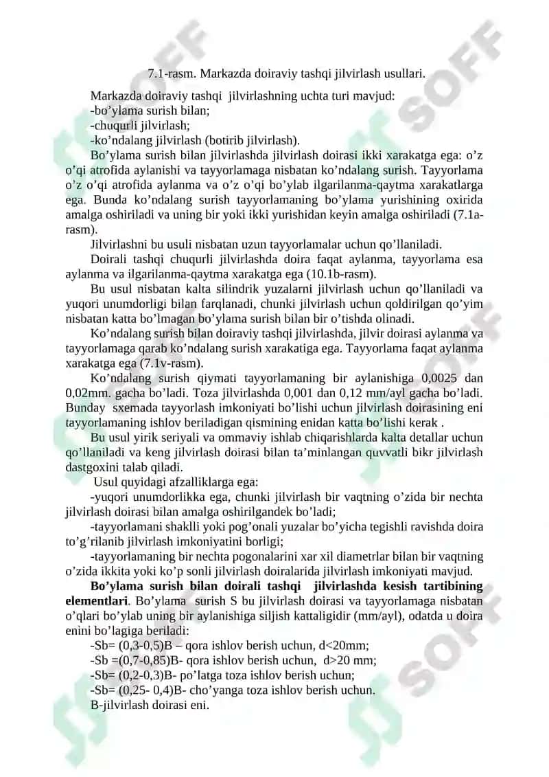 ABRAZIV ASBOBLAR BILAN ZAMONAVIY ISHLOV BERISH 3