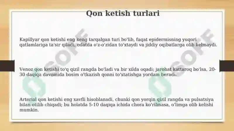 Birinchi tibbiy yordam 3