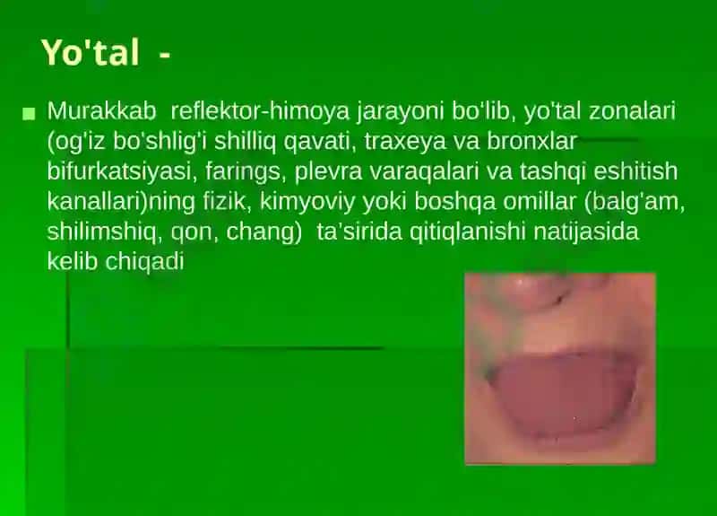 Nafas tizimi sorab surishtirish ikp 3