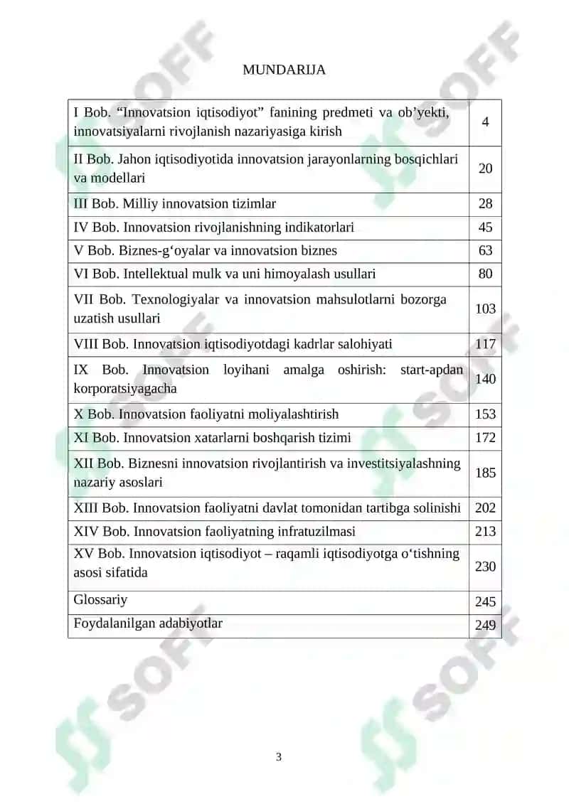 Innovatsion iqtisodiyot 3