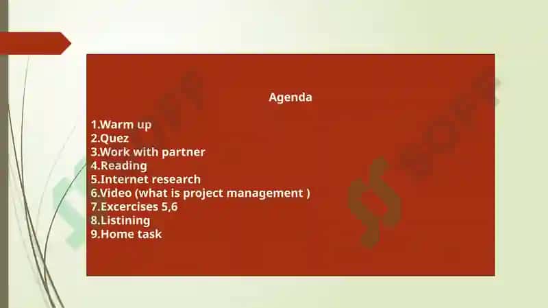 Franchising and project management 3