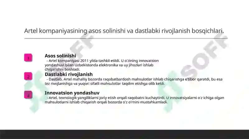 Artel kompaniyasi 3