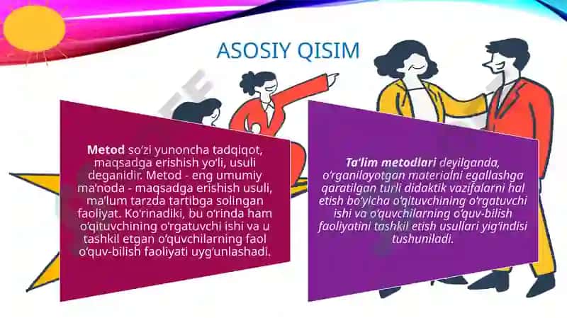Ta'lim Metodlari va Vositalari 3