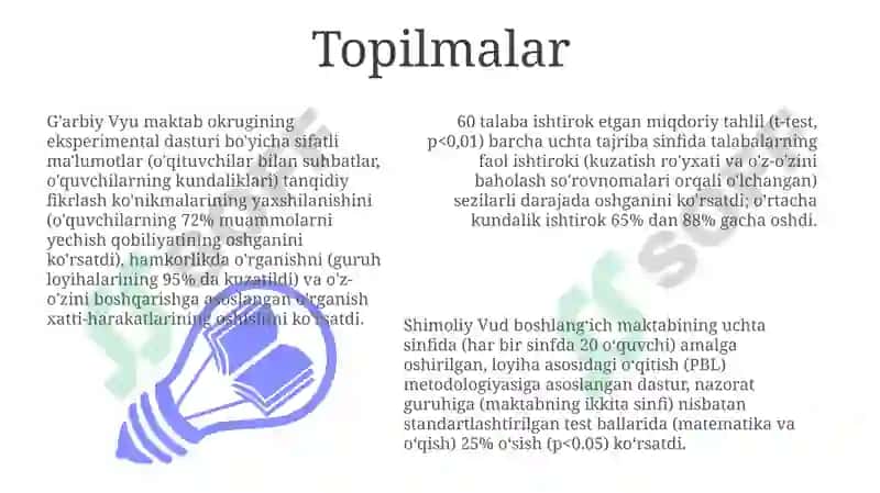Pedagogika tajriba sinov ishlari dasturi 3