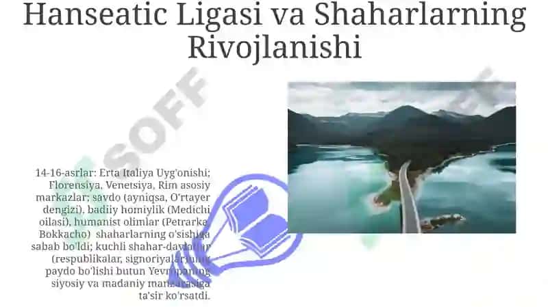 Hanseatic Ligasi va Shaharlarning Rivojlanishi 3
