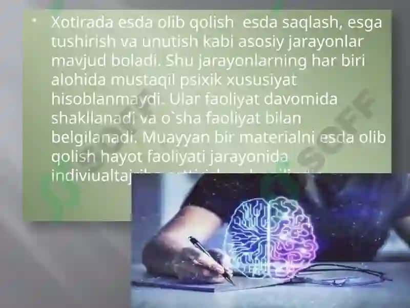 Xotira haqida tushuncha 3