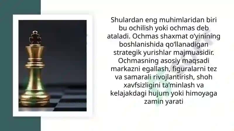 Shaxmatdonalarining yurishi 3