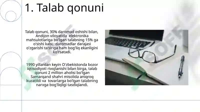 Talab qonuni 3